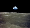 earth from moon