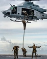Marines attached to the 11th Marine Expeditionary - Helicopter