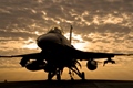 F-16C Fighting Falcon Sunset