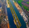 Airport runway water