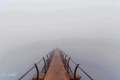 Foggy bridge Pakistan