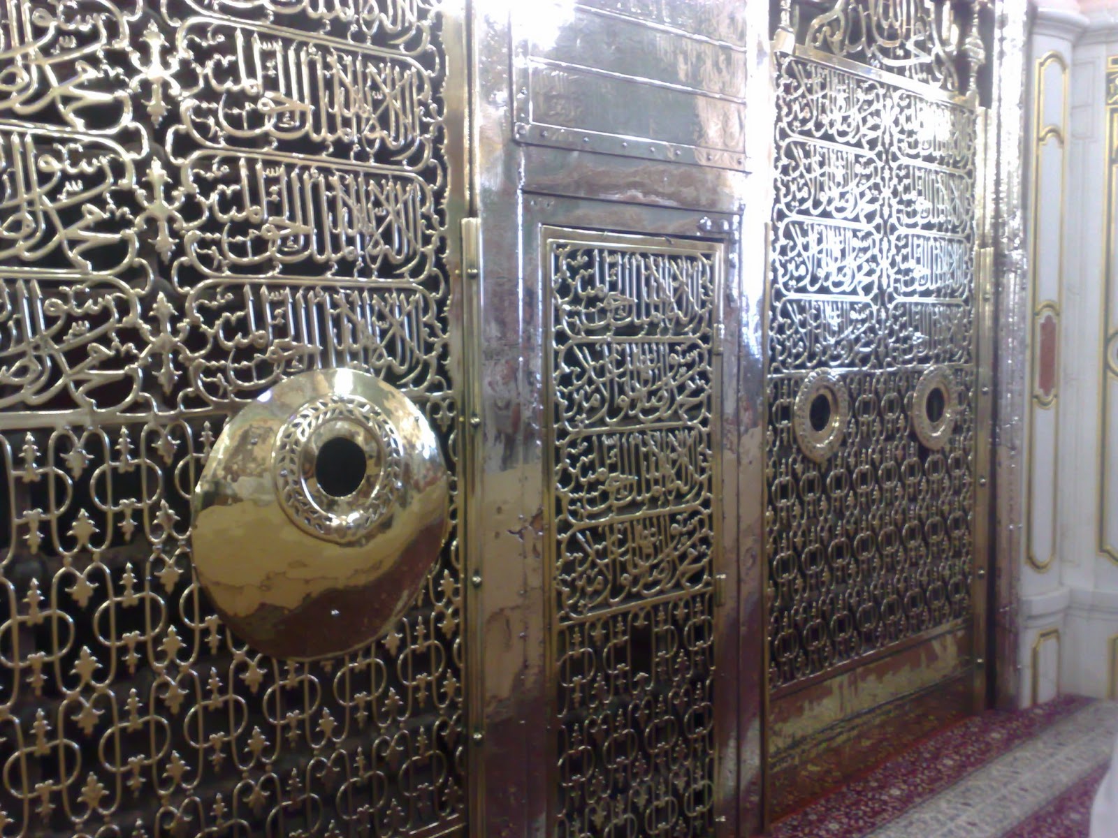 Masjid Nabawi roza mubarak jali Madinah