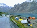 Lake View Camping Site Attabad Lake Hunza - Pakistan