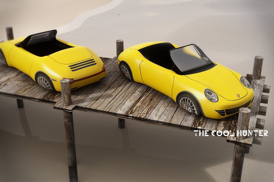 Porsche Beach Inflatable