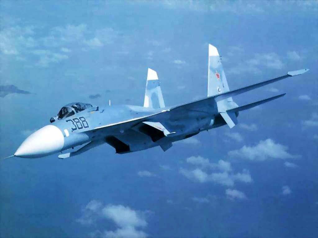 Su 30 Long Range Interceptor Fighter