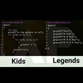 Kids vs Legends programming