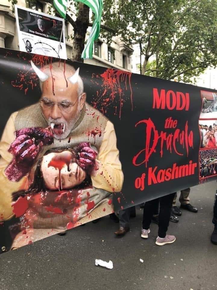 Modi - the Dracula of Kashmir