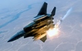 F15E Firing Away Flare