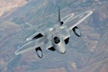 F22 and two fuel tanks